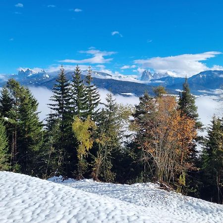 Alone In Chalet With View On Dolomites Villandro Exterior foto