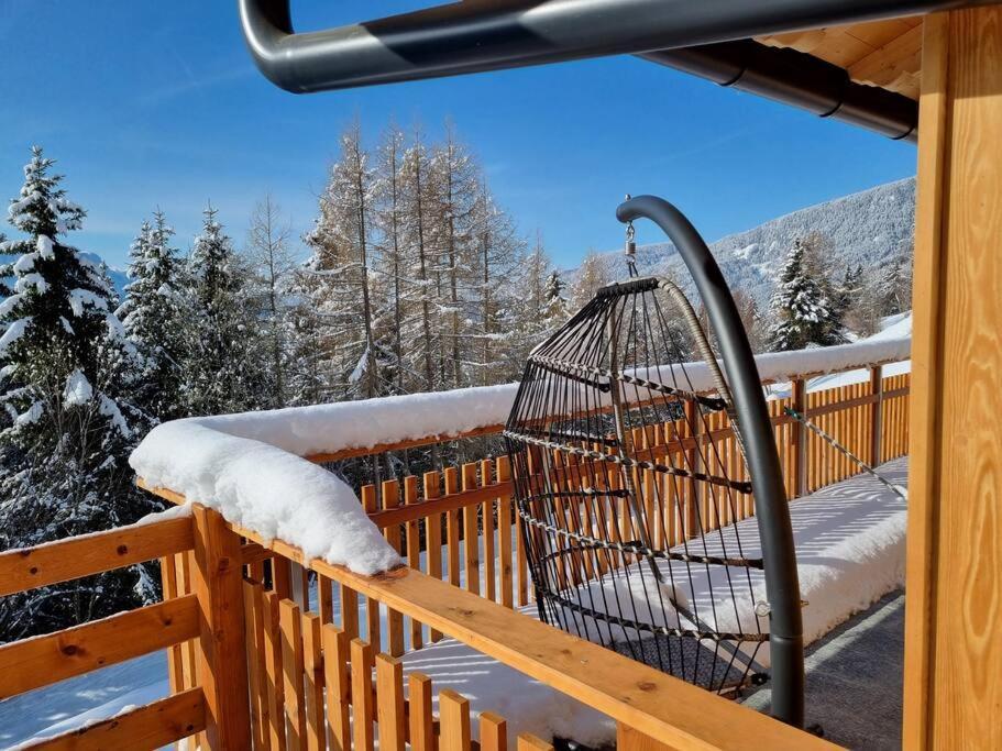 Alone In Chalet With View On Dolomites Villandro Exterior foto