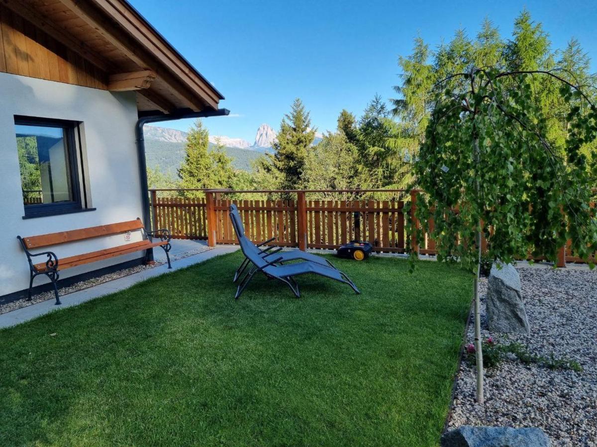 Alone In Chalet With View On Dolomites Villandro Exterior foto
