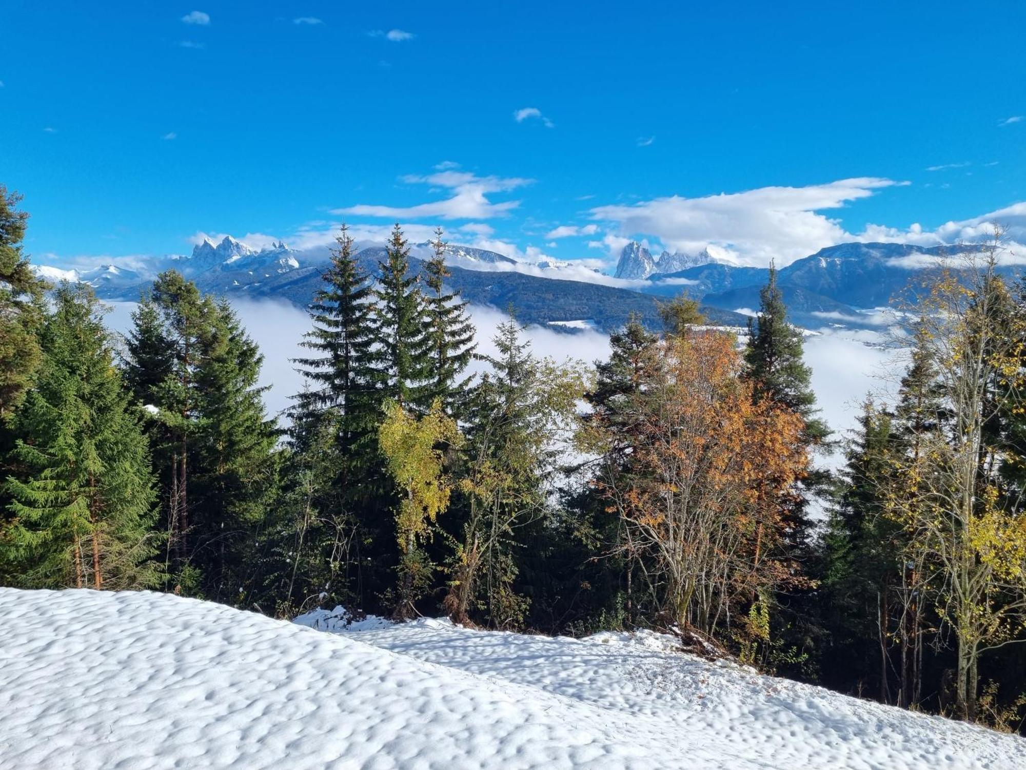 Alone In Chalet With View On Dolomites Villandro Exterior foto
